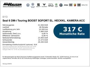 BYD Seal 6 DM-i Touring "BOOST" EL. HECKKL. KAMERA ACC LED
