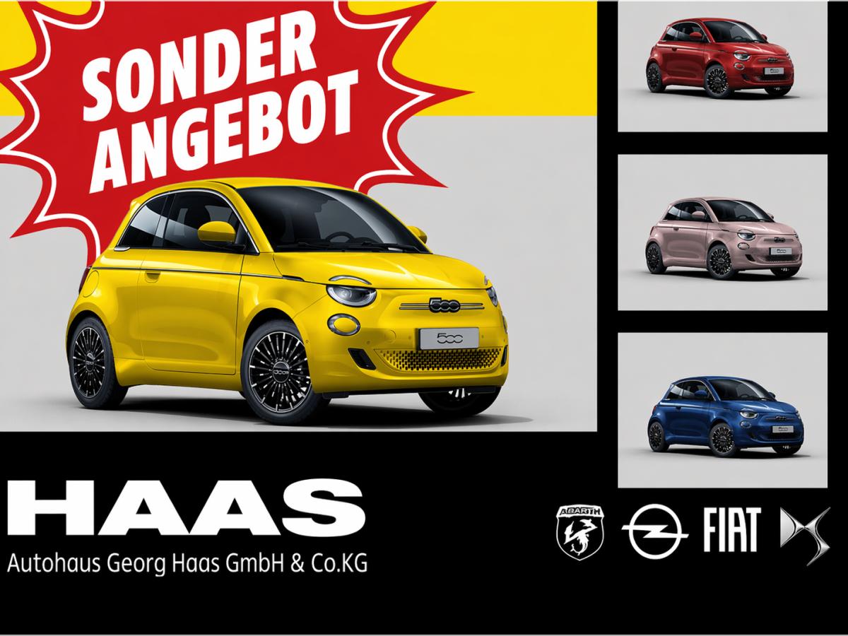Fiat 500e 🚀La Prima⚡–🔥 MEGA-DEAL! 🔥 E-Pämie in Höhe von 4.000,00