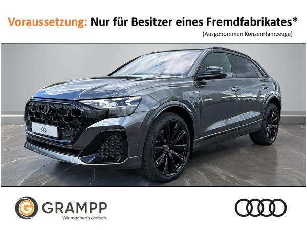 Audi Q8 TDI quattro 210 kW S-line tiptronic + PANO + LASER + AHK + ACC + 360° KAMERA + HUD + NAVI +