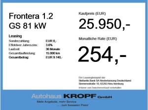 Opel Frontera 1.2 GS LED+Navi+SHZ+Fernlichtass.