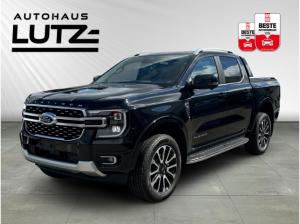Ford Ranger *SOFORT* PLATINUM 4WD DoKa AHK Navi Leder Digitales Cockpit Soundsystem B&O Klimasitze