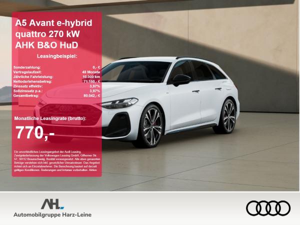 Audi A5 Avant e-hybrid quattro AHK B&O HuD 360 LM