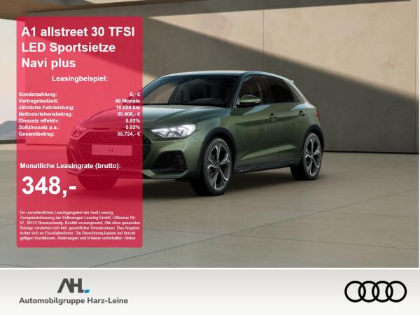 Abbildung Leasingangebot Audi A1