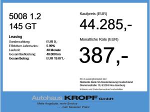 Peugeot 5008 1.2 145 GT ACC+Alcantara+LED+Navi+SHZ+Kam.