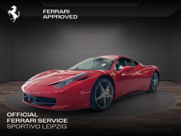 Abbildung Leasingangebot Ferrari 458