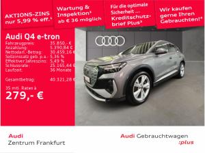 Audi Q4 e-tron 50 quattro S line Matrix LED PANO SONOS