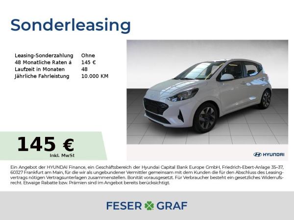 Hyundai i10 TREND NAVI SHZ LHZ CARPLAY LED-TFL KLIMA