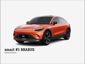 smart #3 BRABUS❗️inkl. 6.000€ E-Prämie Anzahlung¹❗️(Allrad/Wärmepumpe/Ambient/Head-up/Soundsystem/Pano/LED+)