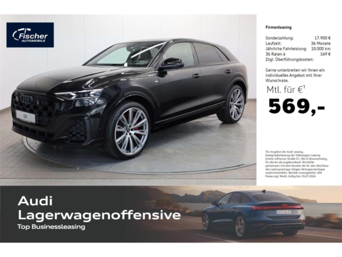 Audi Q8 TFSI e quattro S line business 0,5% DW-Versteuerung