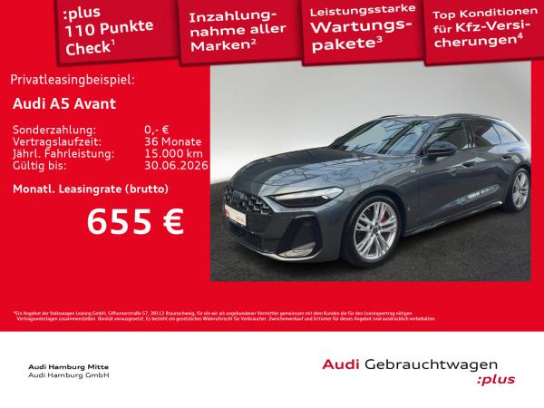 Audi A5 Avant 2.0 TFSI S tronic AHK B&O Navi