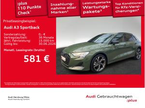 Audi A3 Sportback 40 TFSI e advanced S tronic LM18 AHK Navi