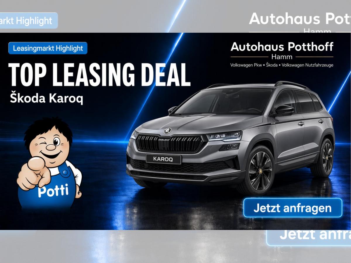 Skoda Karoq 1.5l TSI DSG Sportline 💥Top LEASING AKTION💥 PANO NAVI MATRIX KAMERA