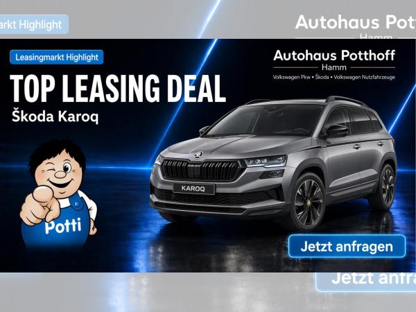 Skoda Karoq 1.5l TSI DSG Sportline 💥Top LEASING AKTION💥 PANO NAVI MATRIX KAMERA