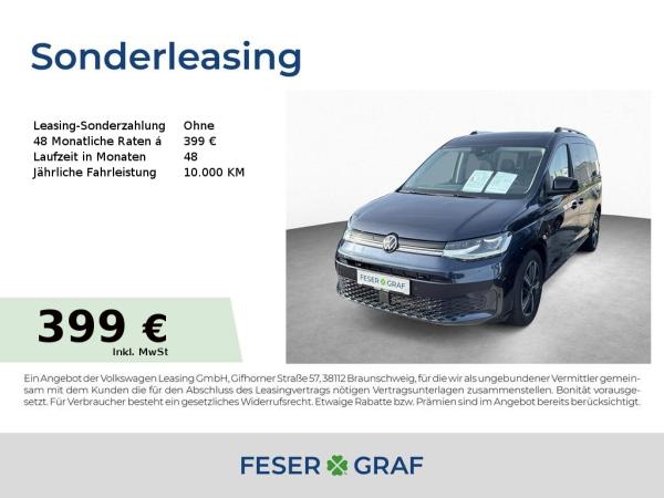 Volkswagen Caddy Maxi GOAL 1.5 eHybrid 7-Sitze PANO LED NAV