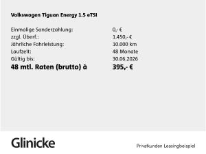 Volkswagen Tiguan "ENERGY" 1,5 eTSI DSG | AHK