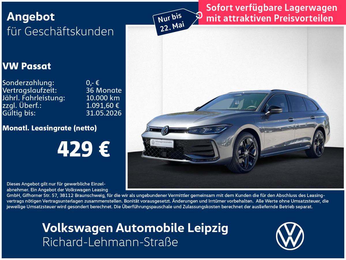 Volkswagen Passat R-Line 1.5 l eHybrid AHK*SOUND