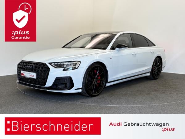 Audi A8 60 TFSI e qu. tiptronic 2x S line MATRIX 20 UMGEBUNGSKAMERA AHK HEAD-UP B&O NAVI ACC LEDER LUFT DAB