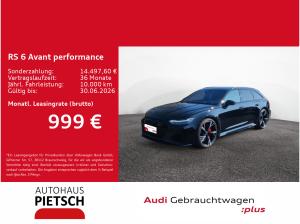 Audi RS6 Avant performance B&O HUD Panorama