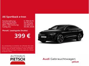 Audi A6 e-tron A6 Sportback e-tron 76 kWh AHK Matrix Keyless Sportsitze