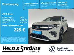 Volkswagen T-Cross R-Line 1.0 TSI IQ-LED NAV KAM PDC SHZ