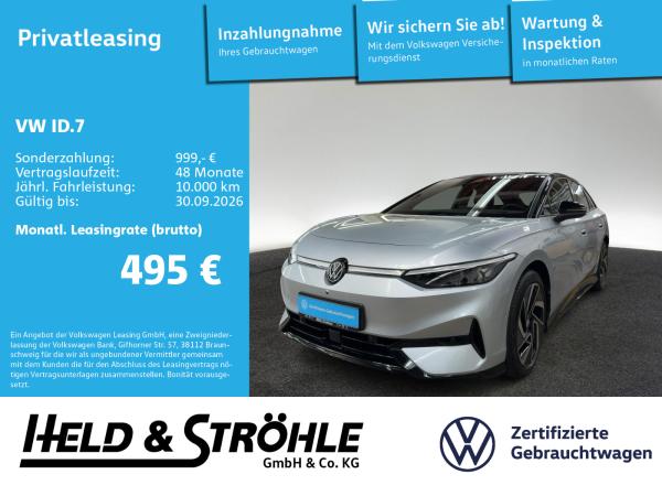 Volkswagen ID.7 Pro S AHK IQ-LED BLACK WÄPU 360° AR-HUD 20"