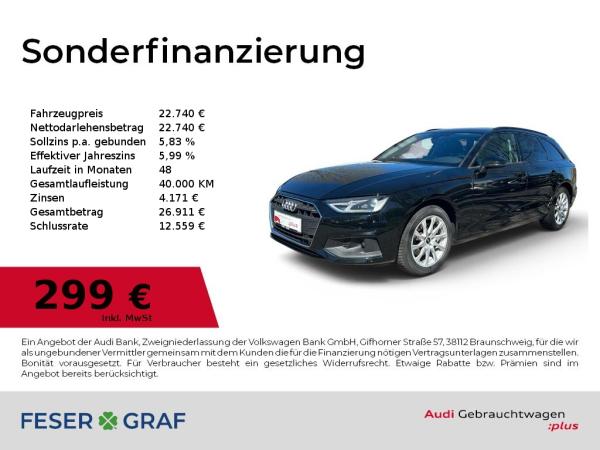 Audi A4 Avant 35 TFSI Navi+/PDC+/SHZ/CarPlay/GRA