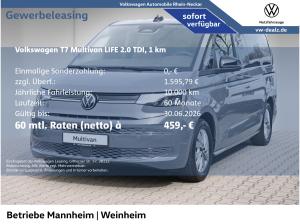 Volkswagen T7 Multivan Life 2.0 TDI DSG NAVI AHK 7-Sitzer