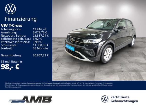 Volkswagen T-Cross 1.0 TSI LED/digi.C/Sitzhzg/bis08.2030Garantie