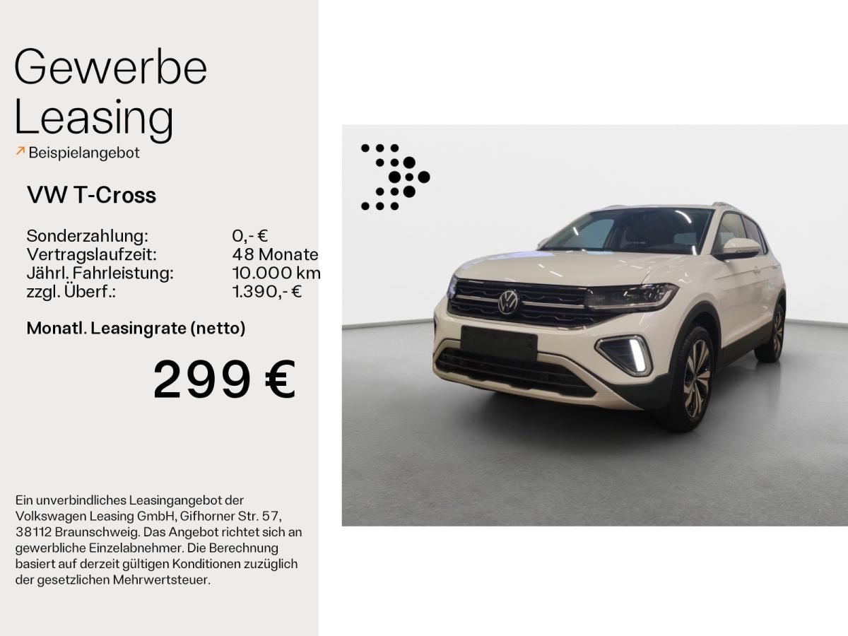 Volkswagen T-Cross Style DSG / NAVI / AHK / Lane Assist / Front Assist usw.