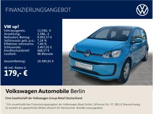 Volkswagen up! 1.0 Klima Radio GRA PDC