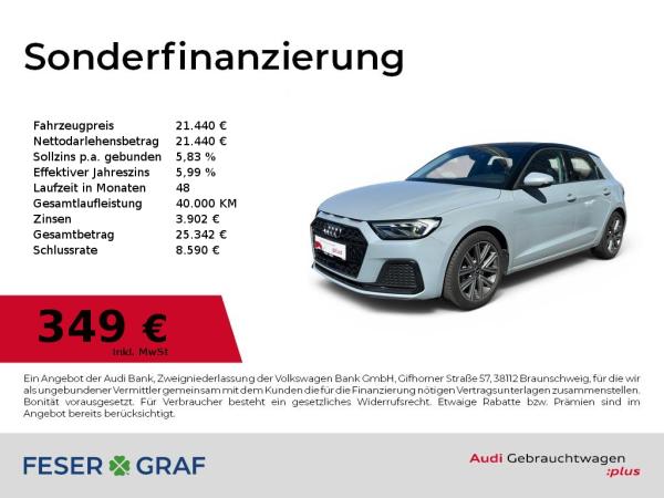 Audi A1 Sportback Advanced 30TFSI LED+/SHZ/CarPlay/GR