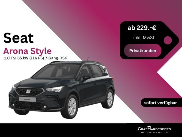 Seat Arona Style 1.0 TSI 85 kW (116 PS) 7-Gang-DSG
