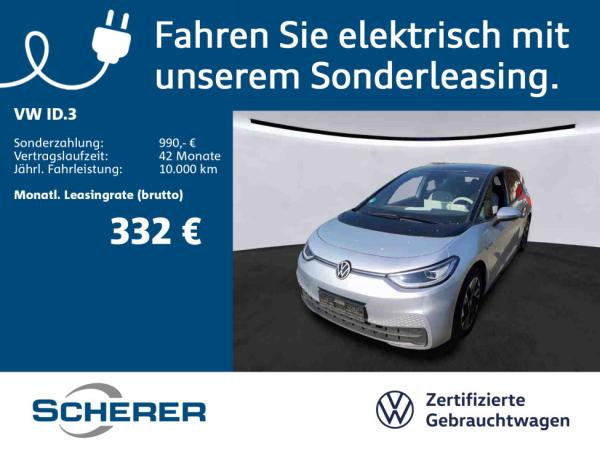 Volkswagen ID.3 Pro Perform. 62 kWh SOH:90% MATRIX NAVI RFK SHZ