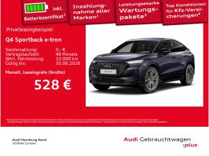 Audi Q4 e-tron Q4 Sportback 55 e-tron S line quatt. Matrix Navi