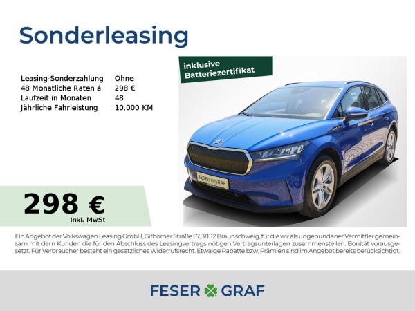 Skoda ENYAQ Enyaq iV 50 Loft Alu 19 CarPlay LED Navi RüKa