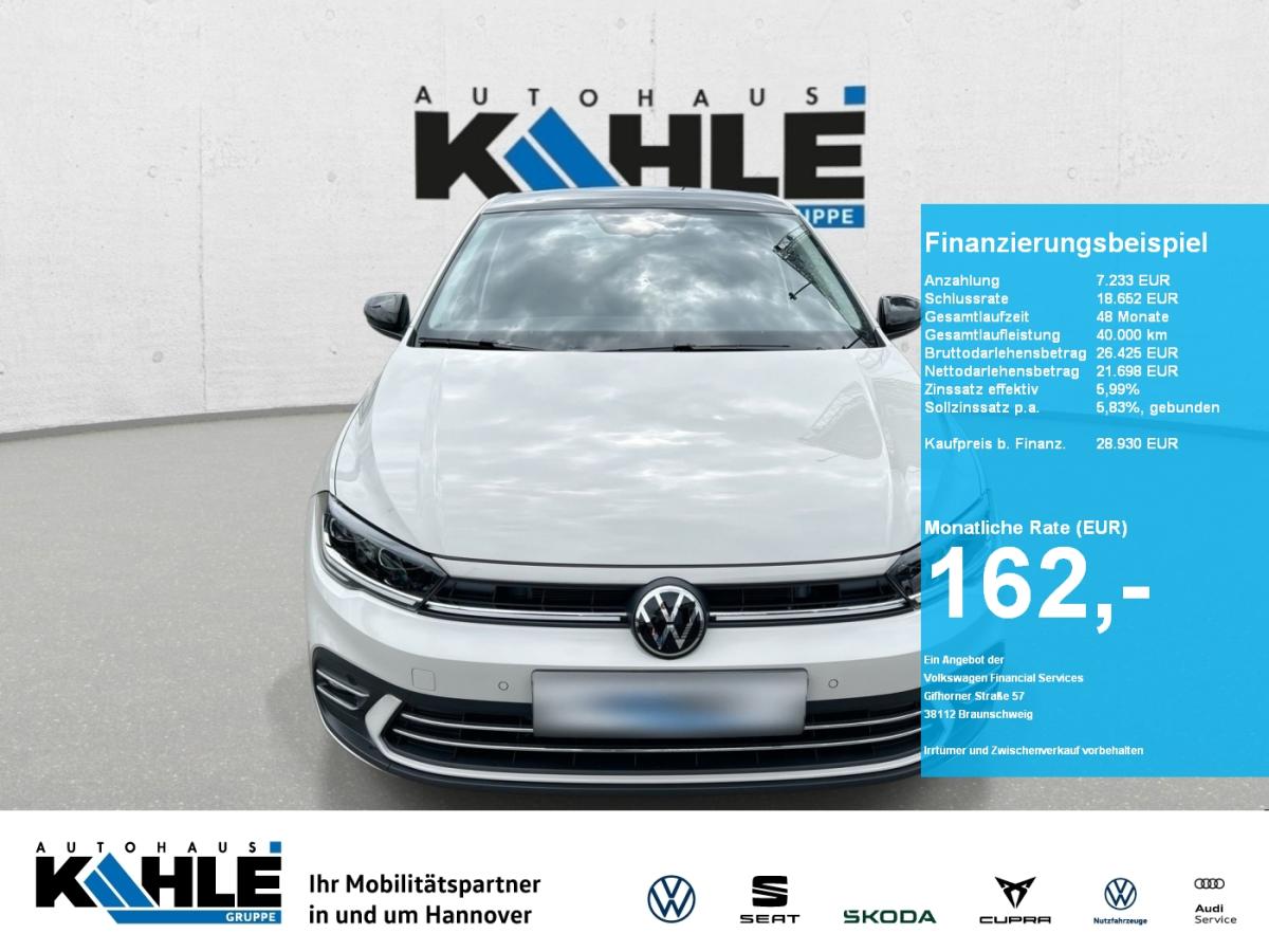 Volkswagen Polo Style 1.0 l TSI DSG SOFORT VERFÜGBAR! Black CarPlay ACC