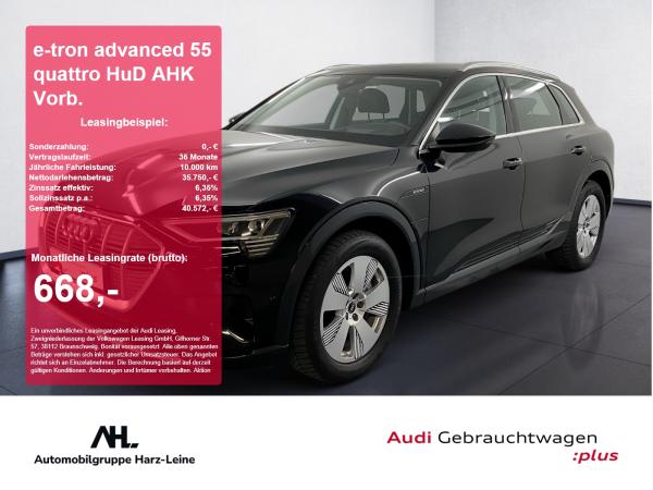 Audi e-tron advanced 55 quattro HuD AHK Vorb. 3xKlima