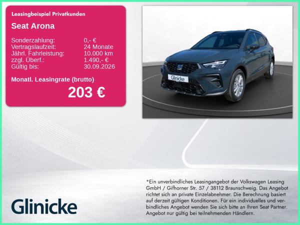 Seat Arona 1.0 TSI FR DSG PDC LED ACC KAM Full Link
