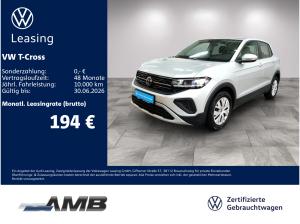Volkswagen T-Cross 1.0 TSI LED/digi.C/Sitzhzg/bis08.2030Garantie