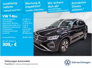 Volkswagen T-Roc 1.0 TSI Goal Navi Spurwechselassistent Sitzheizung LED Heckleuchten DAB+