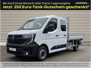 Renault Master Pritsche DOKA werkseitiger Umbau dCi 150