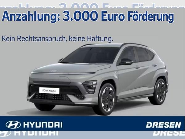 Hyundai KONA Elektro N Line⚠️**3.000€ Förderung**⚠️ | Navi I Sitzheizung I ISOFIX I LED I Rückfahrkamera I