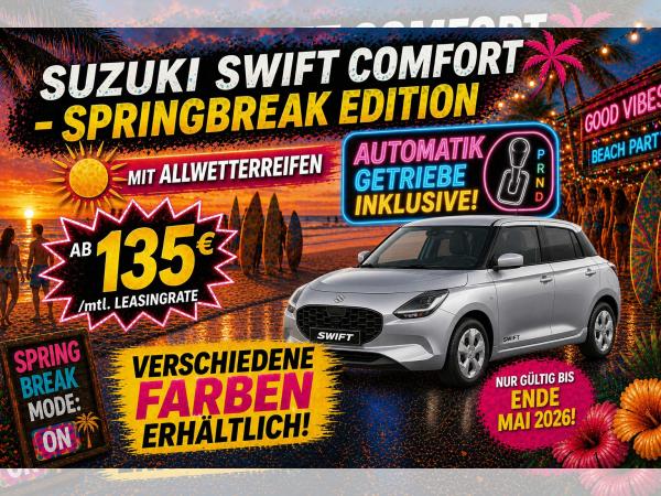 Suzuki Swift "Comfort" Automatikgetriebe, Allwetterreifen