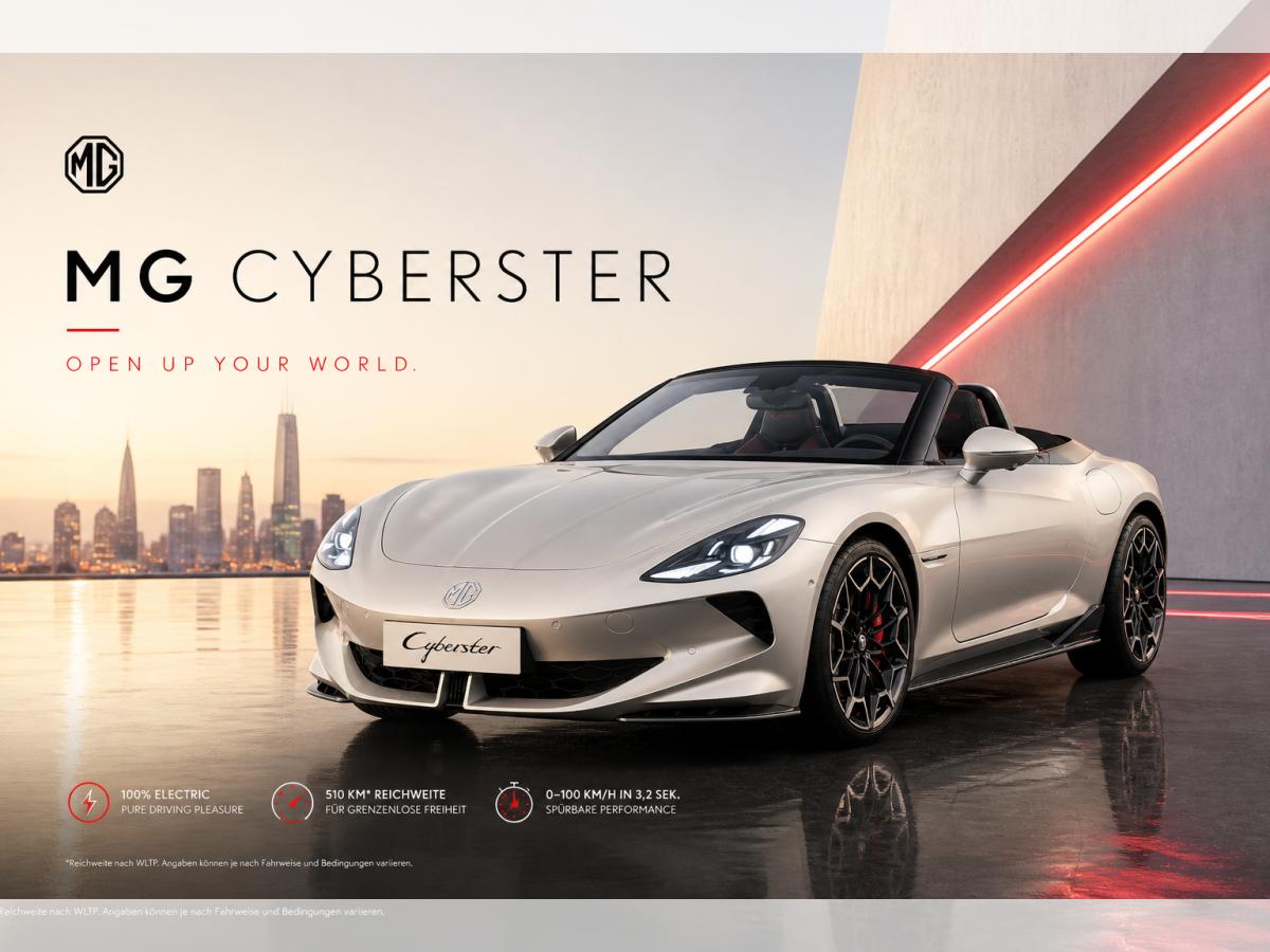 MG Cyberster 💸E-Auto-Förderprogramm💸bis 6.000€ sichern💸