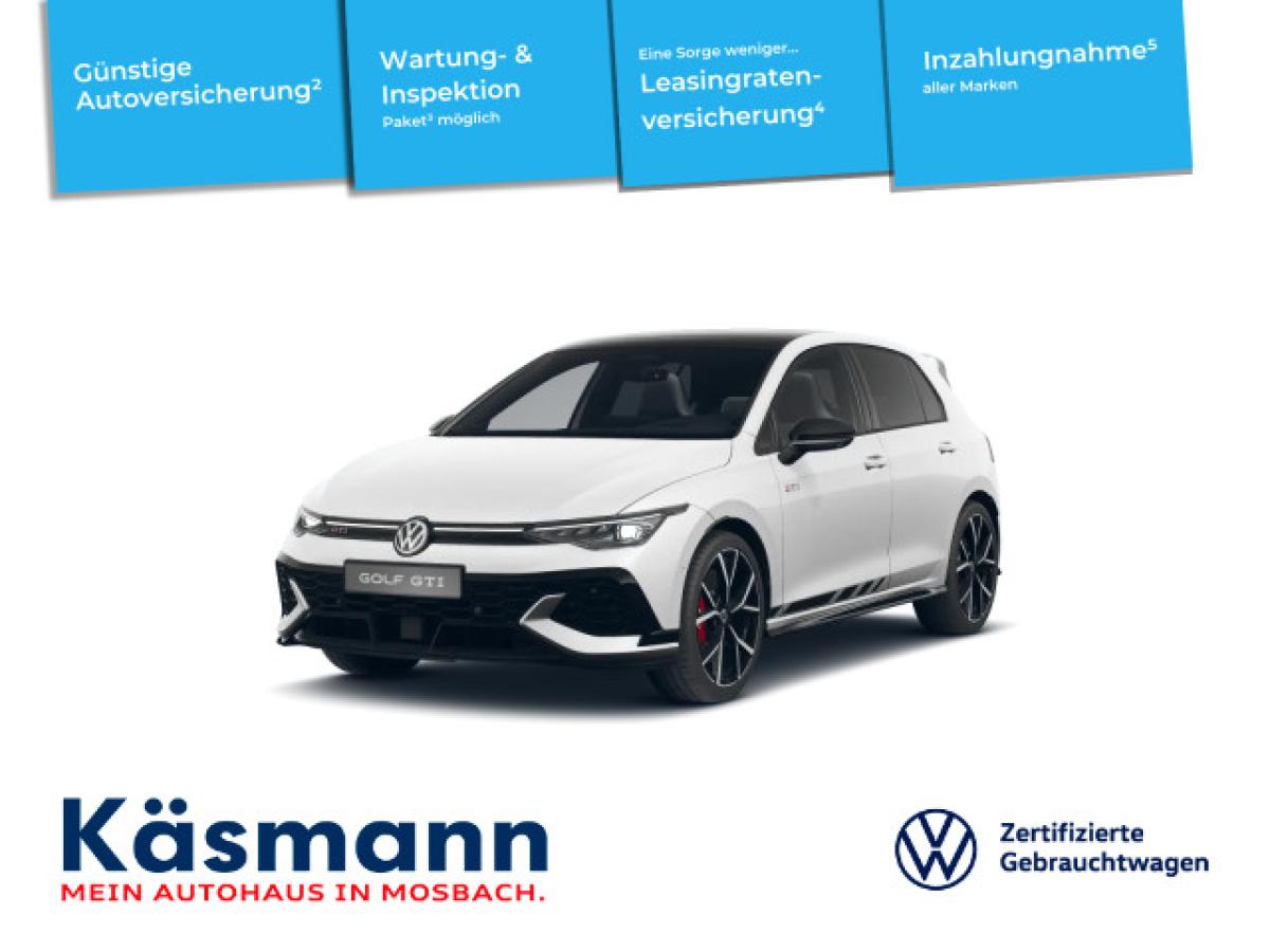 Volkswagen Golf GTI Clubsport PANO LEDER BLACKSTYLE HUD 360 INKL. WINTERRÄDER + GARANTIE