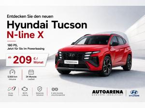 Hyundai TUCSON N-Line X 180PS**POWERLEASING AKTION**