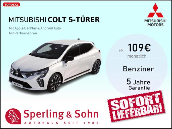 Mitsubishi Colt 1.0 5-Türer ❗"SOFORT LIEFERBAR"❗ ✔️Parksensoren, Apple-CarPlay + Android-Auto✔️
