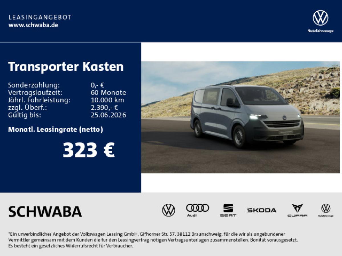 Volkswagen Transporter Kasten 2,0 TDI k.R. *5 Jahre Garantie*