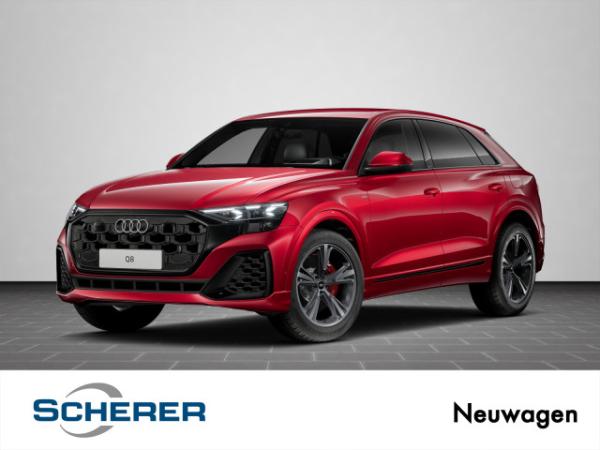 Audi Q8 S line business TFSI e quattro 360° Kamera, AHK, HUD, beheizbares Lenkrad, B&O Soundsystem, Standkli