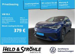 Volkswagen ID.5 Pure IQ-LED NAV KAM SHZ WÄPU 19" APP DAB+
